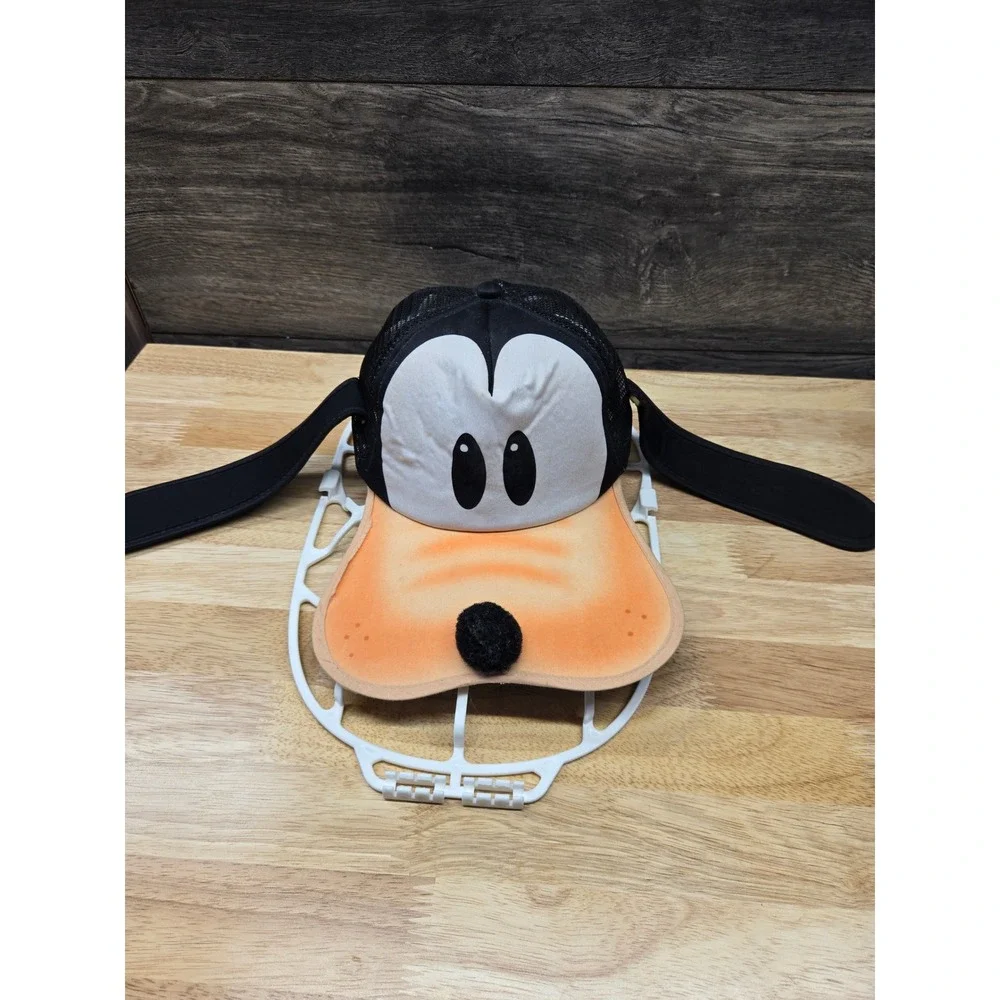 Vintage Disney Goofy Trucker Hat Kids Mesh Snapback Floppy Ears Atlas USA Made